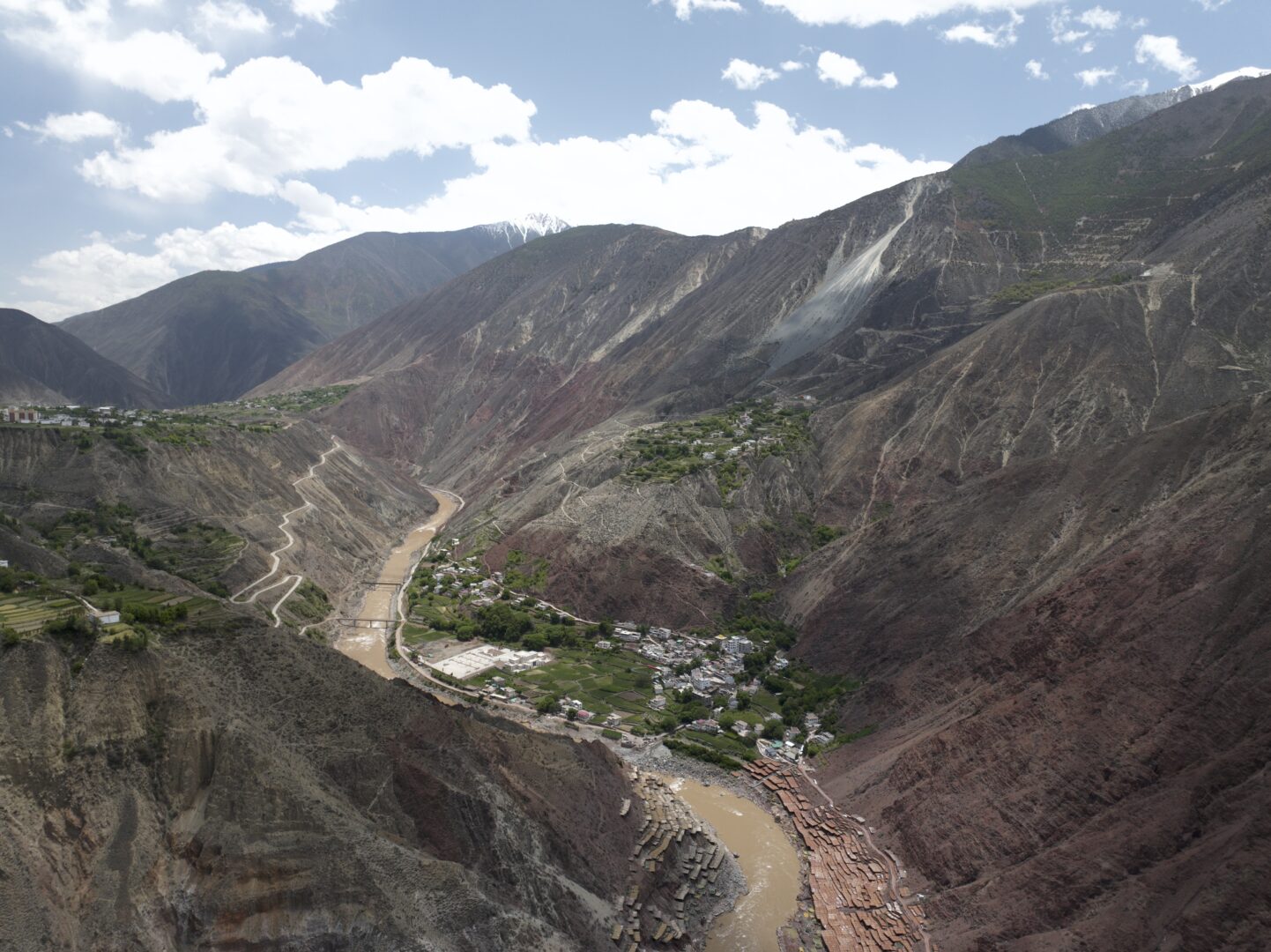 Chamdo — Rural Tibet, and a Church Beside a Salt Field