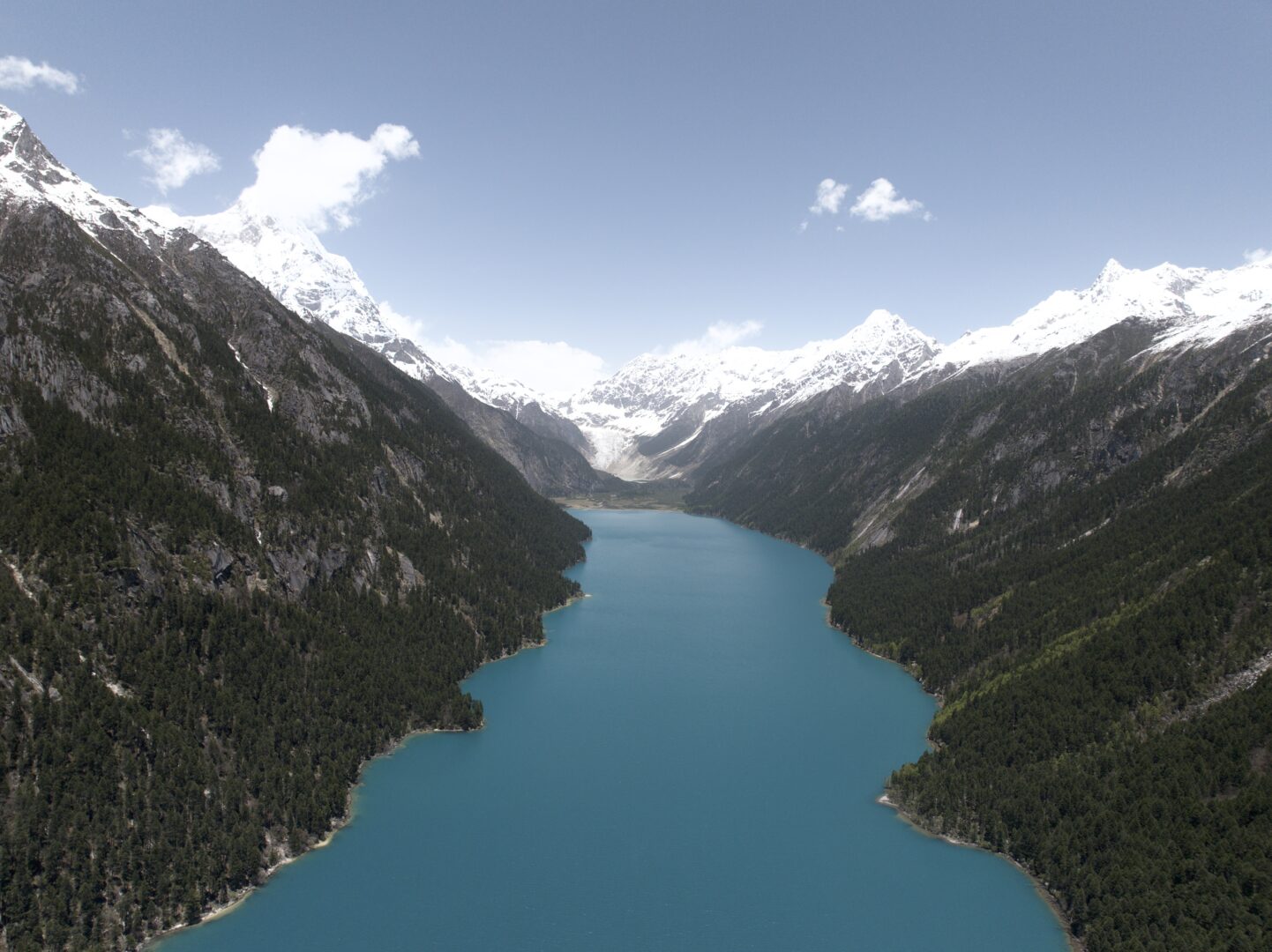 Pagsum Lake — A Monastery on an Island in a Sacred Lake