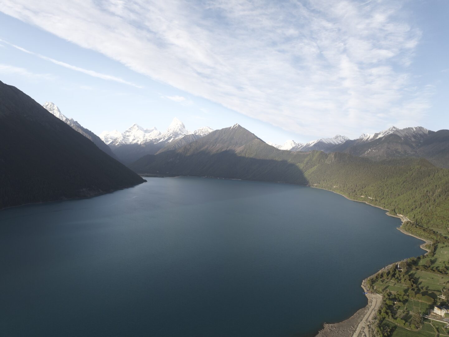 Pagsum Lake — A Monastery on an Island in a Sacred Lake