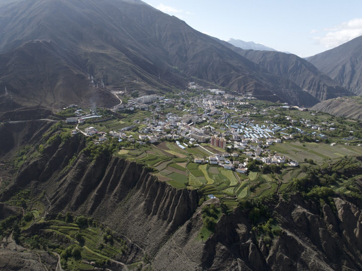Chamdo — Rural Tibet, and a Church Beside a Salt Field