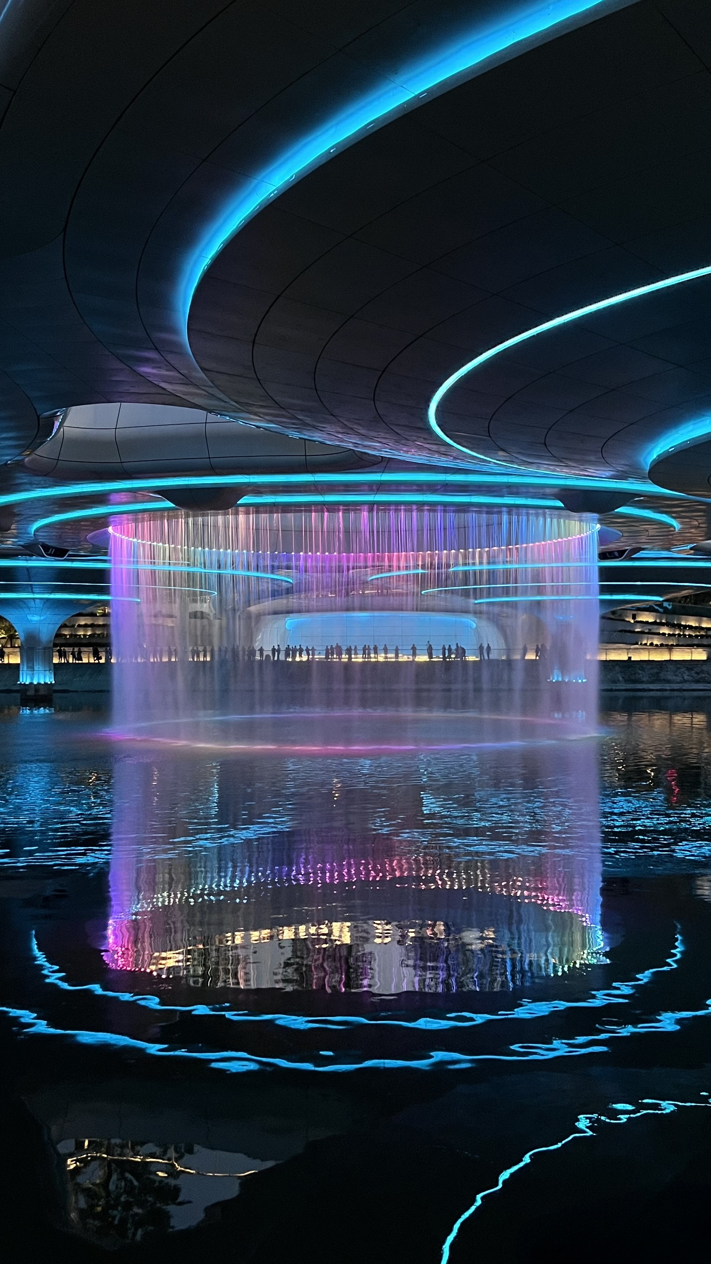 Chengdu Night Walk — Futuristic Financial City Skyline & Cyber Neon Glow