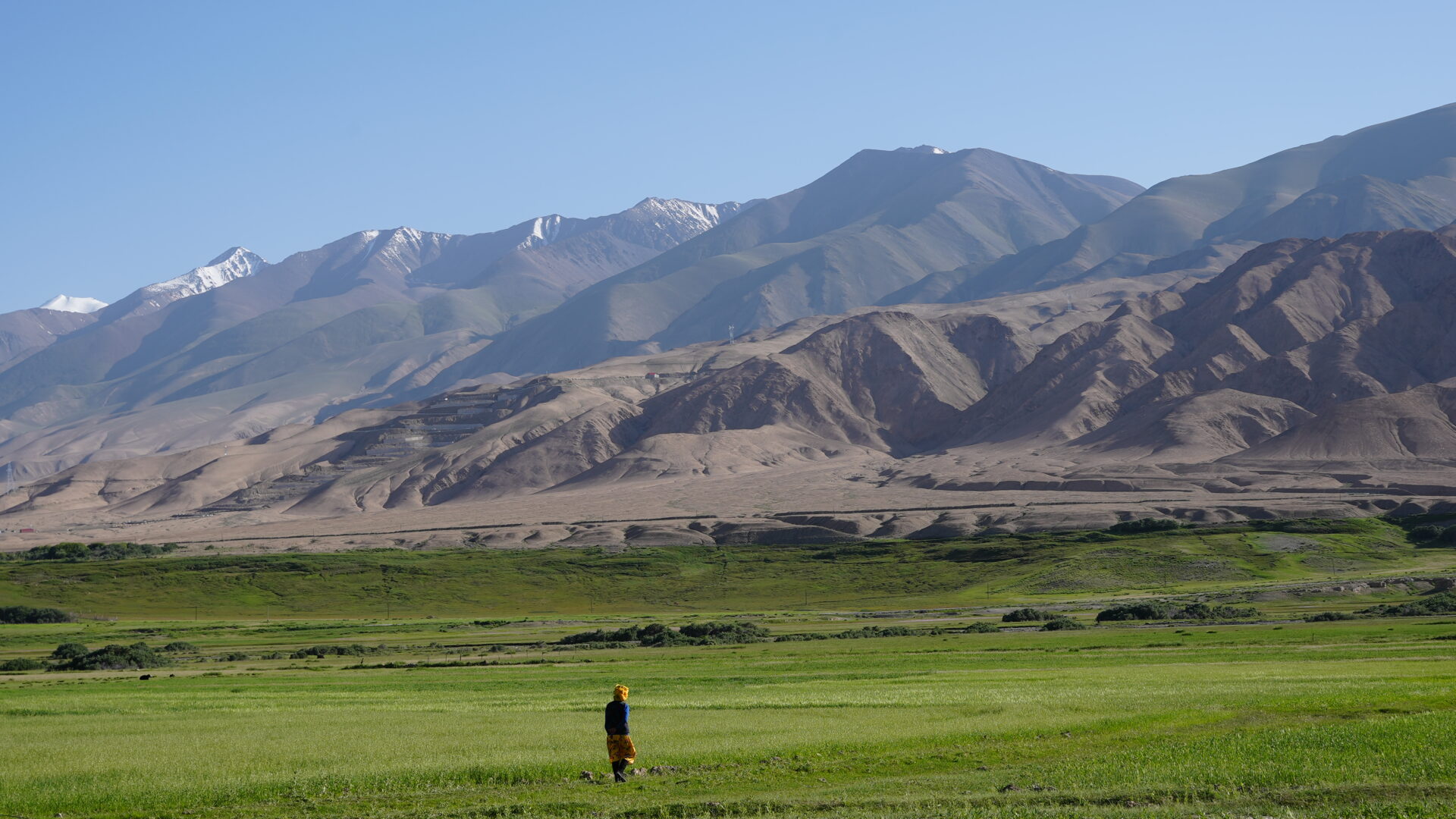 The Pamir Sky Road — Switchbacks to 4,000 Metres