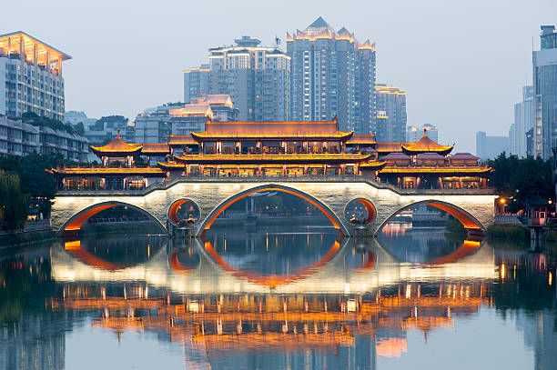 Jinjiang River Night Walk in Chengdu — Lights, Water, and the City After Dark