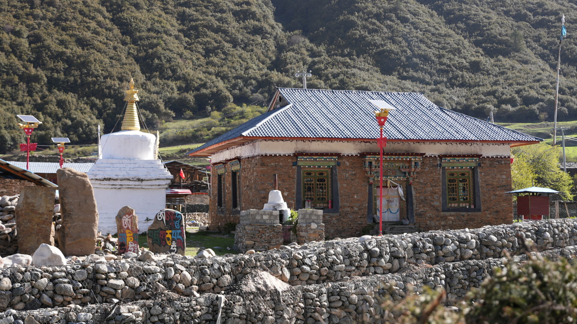 Pagsum Lake — A Monastery on an Island in a Sacred Lake