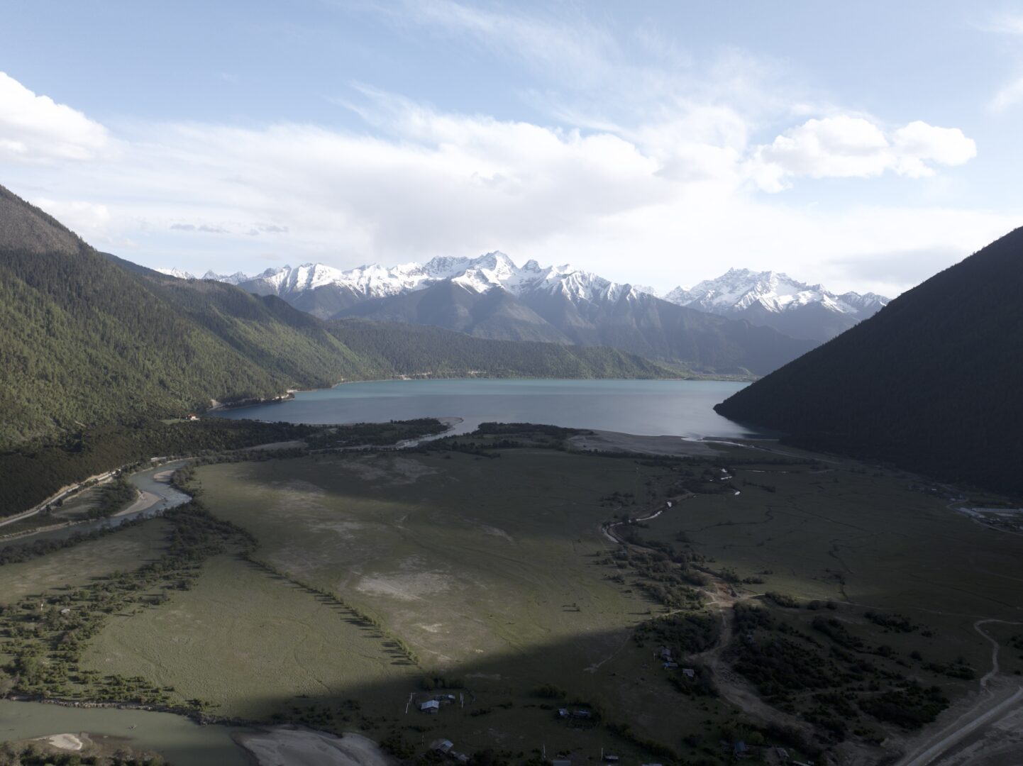 Pagsum Lake — A Monastery on an Island in a Sacred Lake