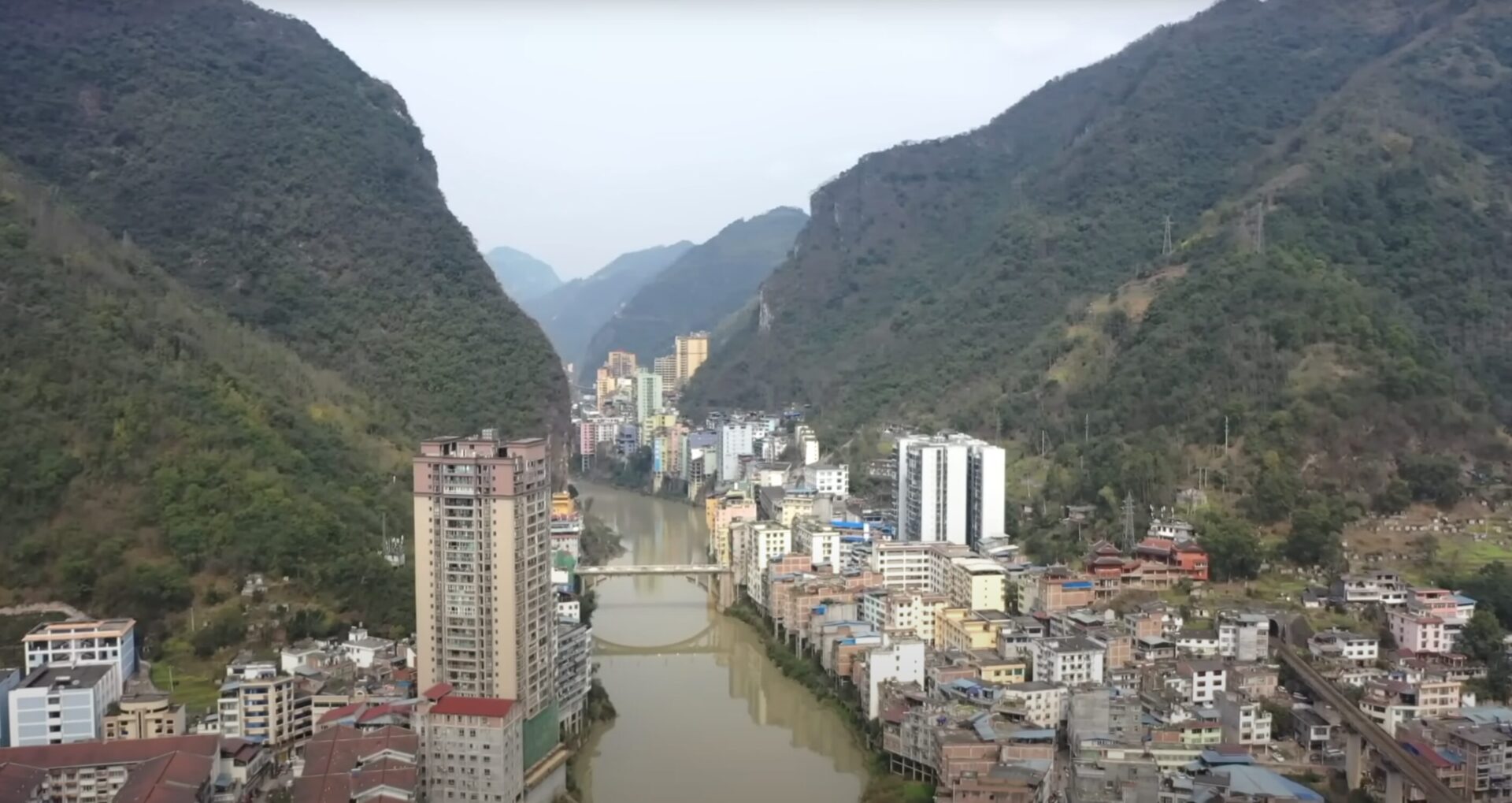 Yanjin — The Narrowest Town in China