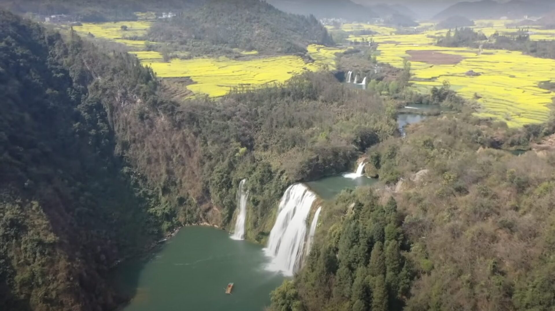Luoping — Karst Cones in a Sea of Yellow