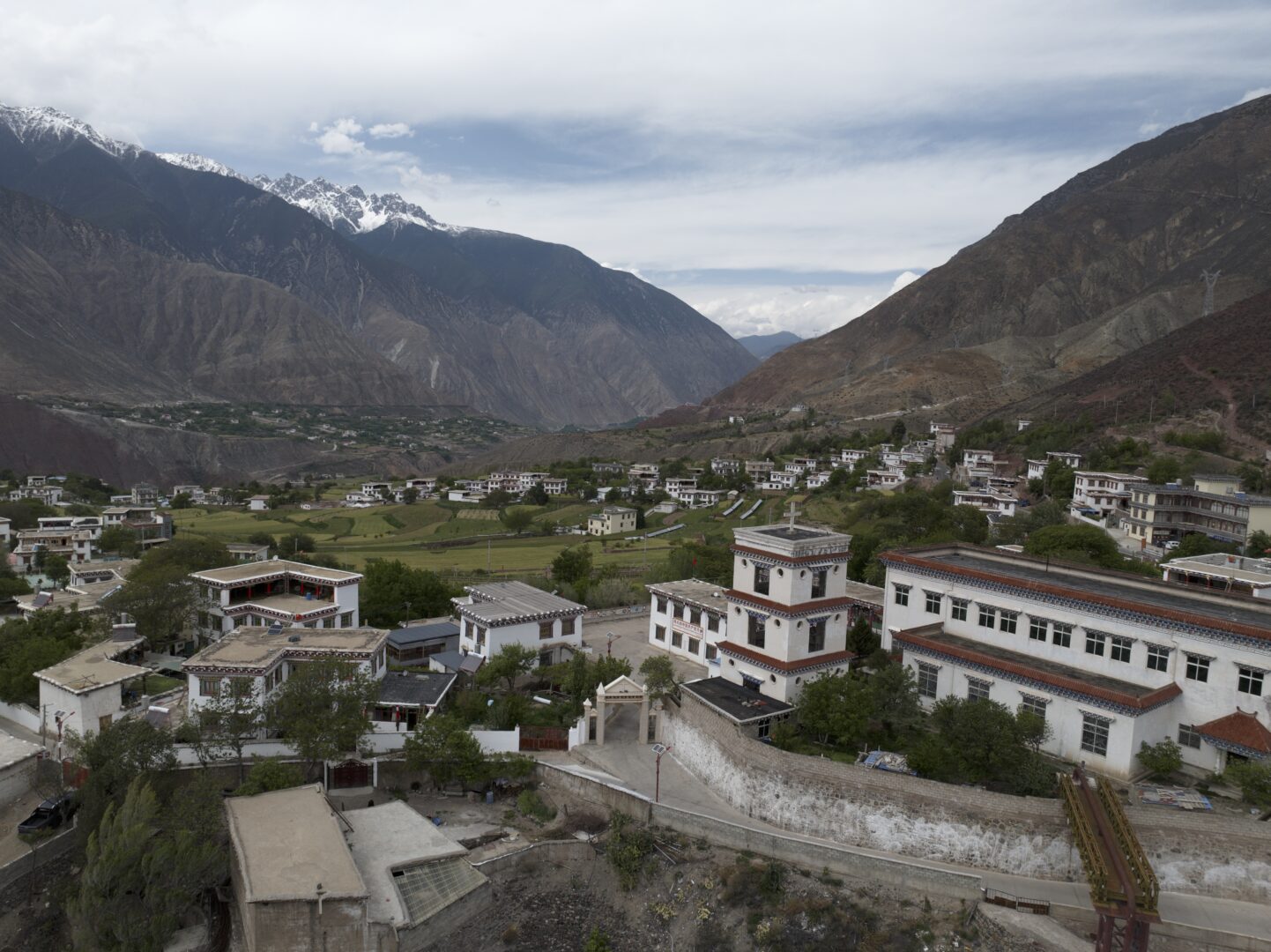 Chamdo — Rural Tibet, and a Church Beside a Salt Field