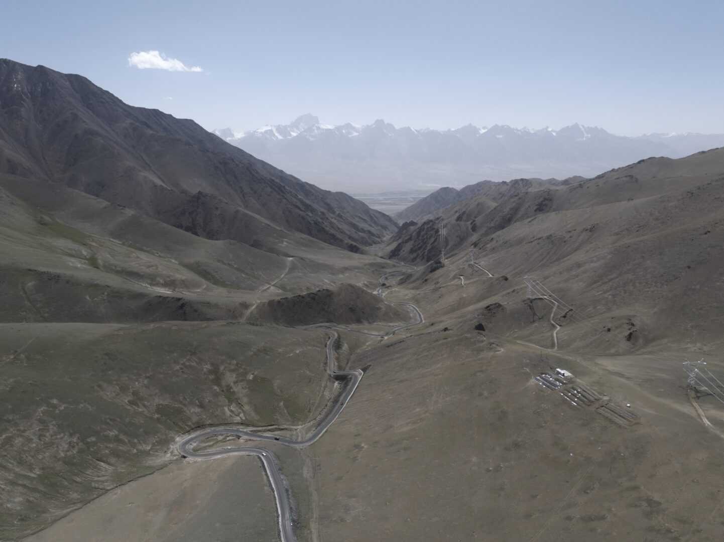 The Pamir Sky Road — Switchbacks to 4,000 Metres