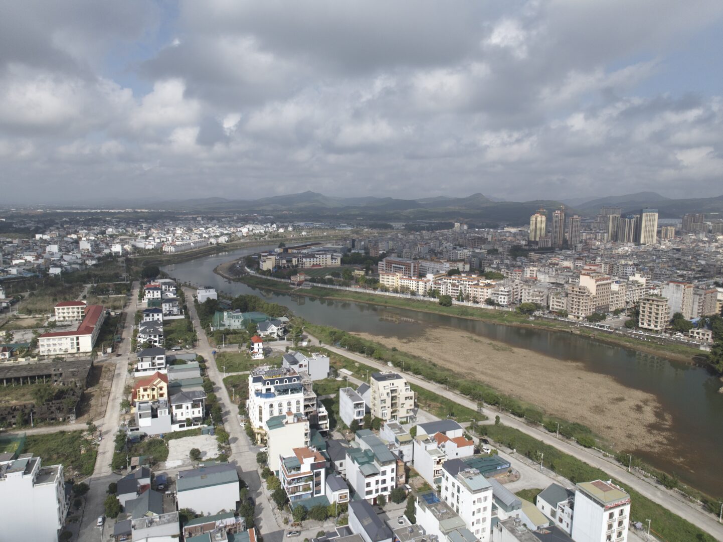 Dongxing — Walking Across a Bridge into Vietnam