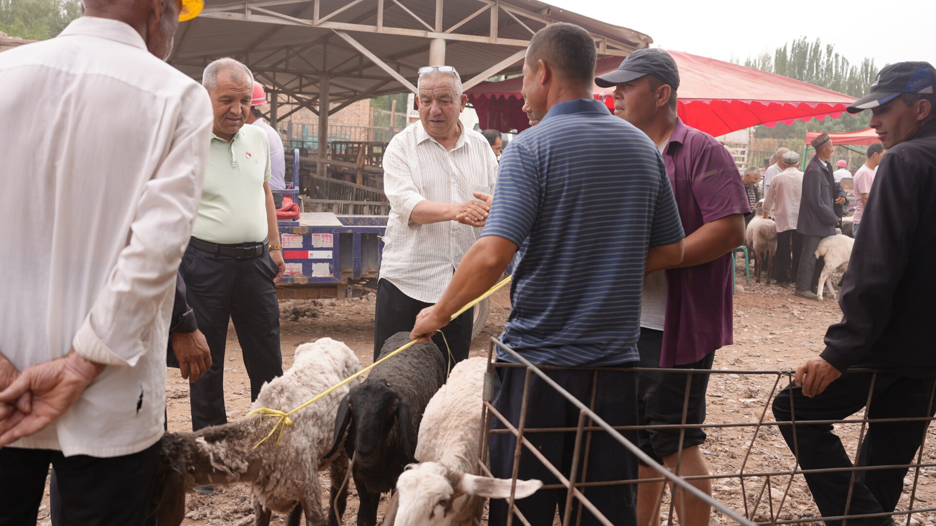 Rural Kashgar — Eating at the Roadside