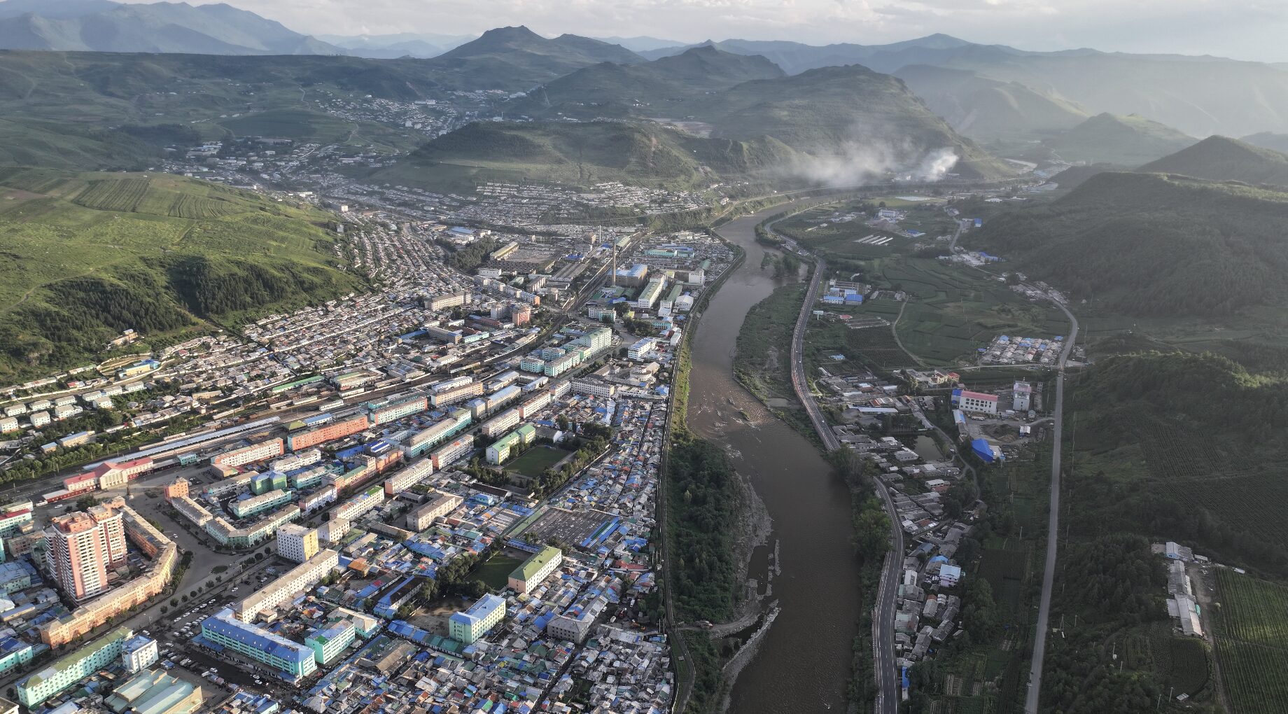 Dandong — Looking Into North Korea Across a River